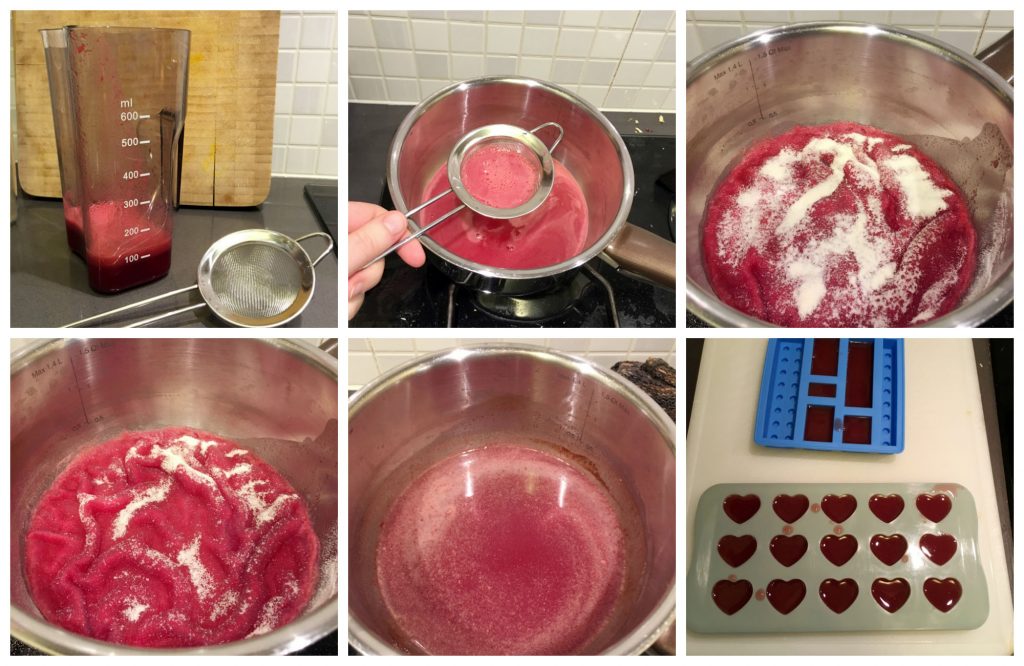 Anti-Inflammatory Ginger Wine Gums in the making! Picture tutorial