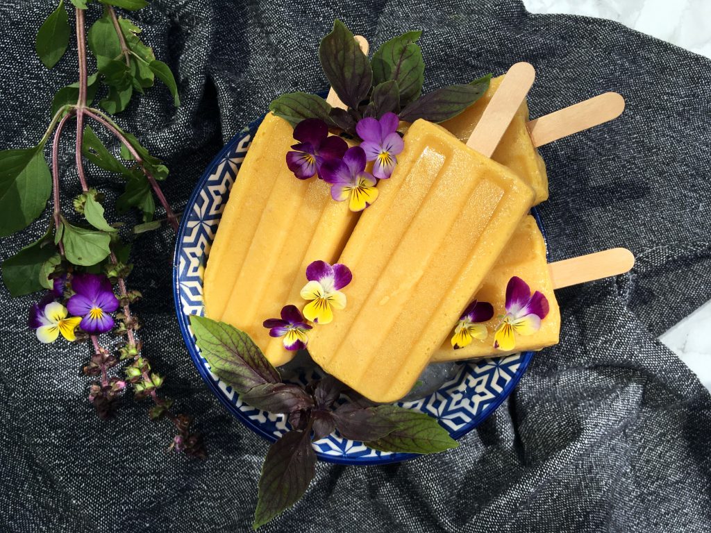 Mango Turmeric Popsicle's - The Histamine Friendly Kitchen