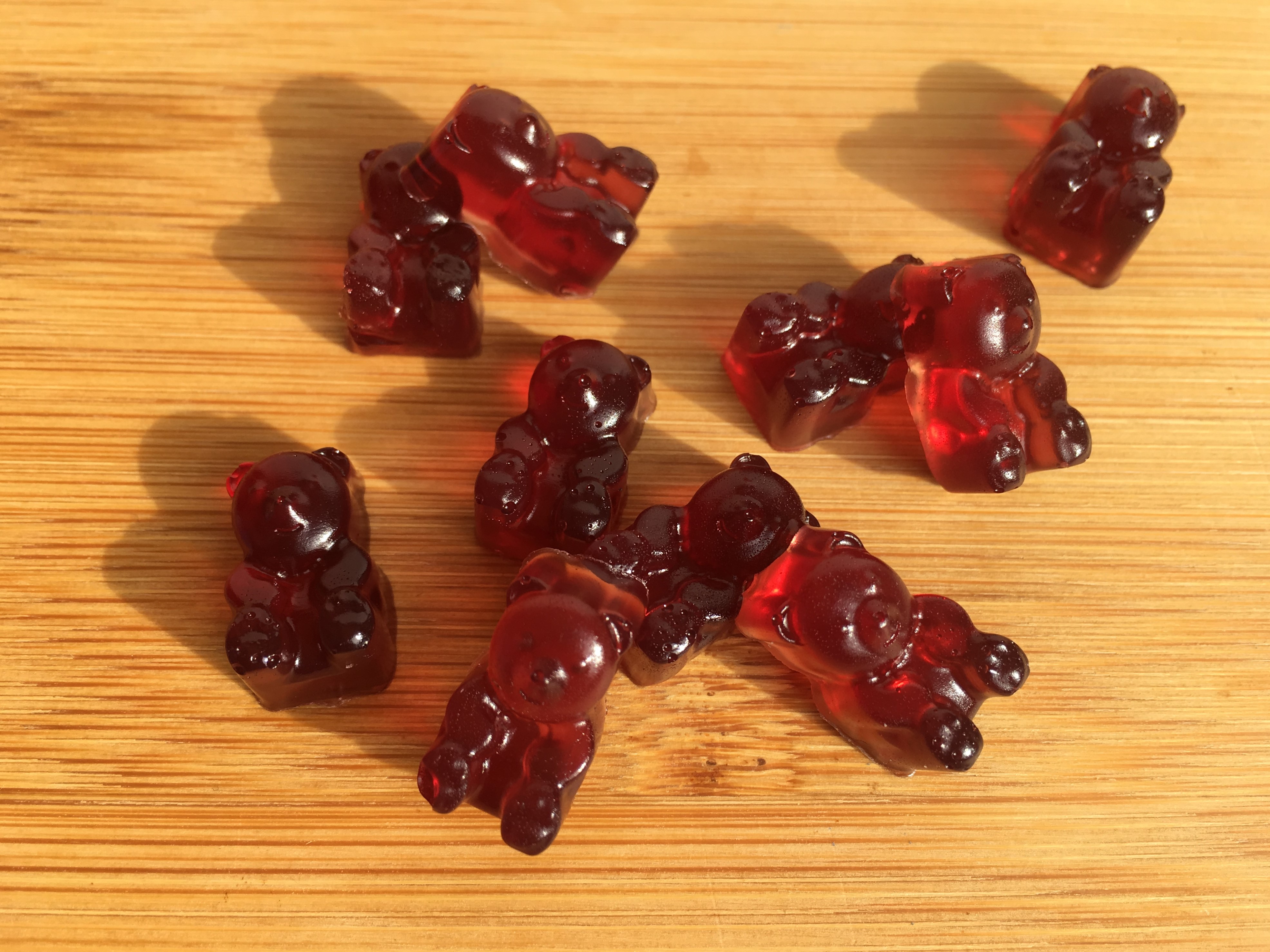 Homemade Red Gummy Bears - Little Gut Healing Treats