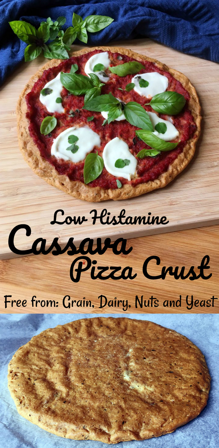 Cassava Pizza Crust - Low Histamine Grain Free Pizza Crust