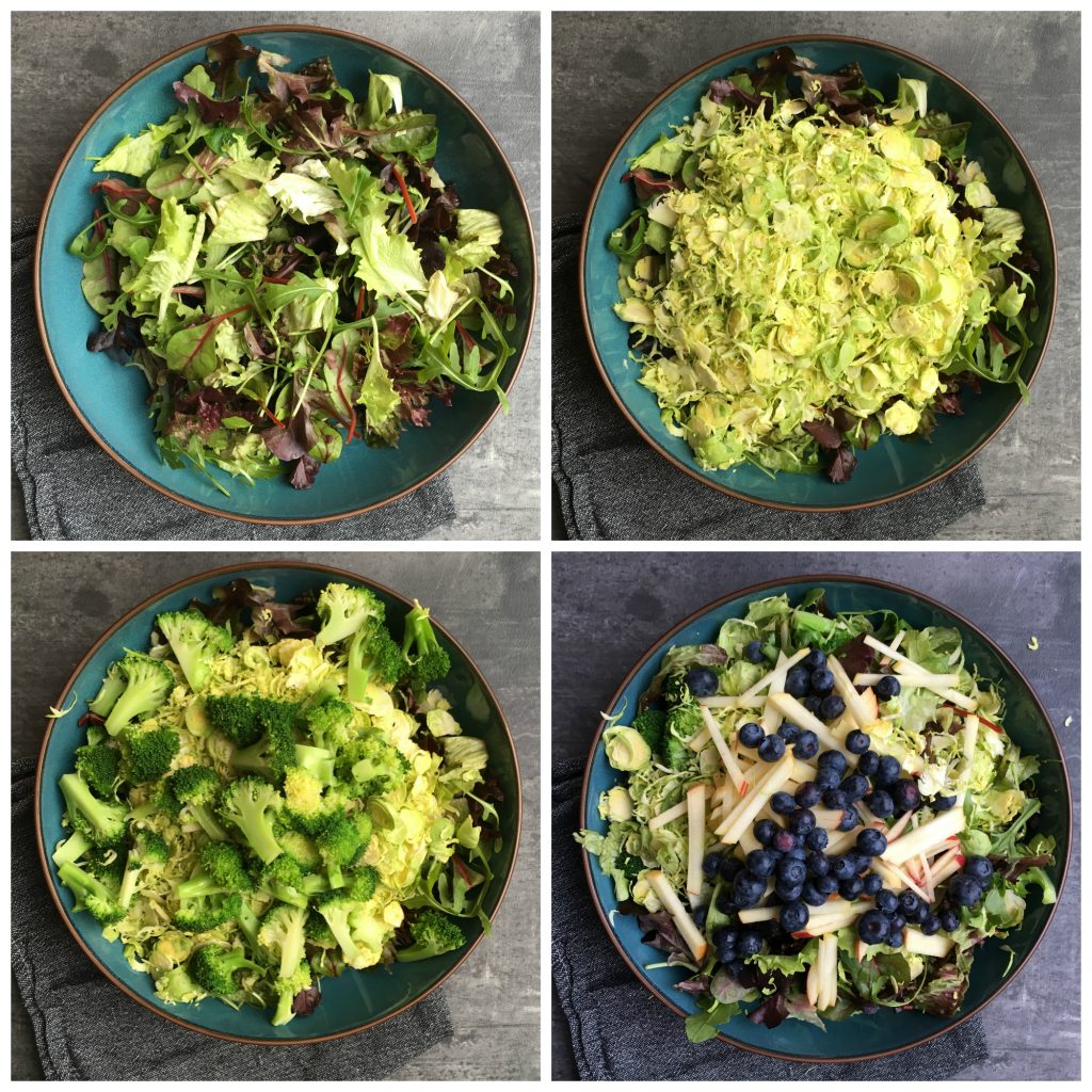 Histamine Friendly Blueberry Duck Salad with Blueberry Salad Dressing