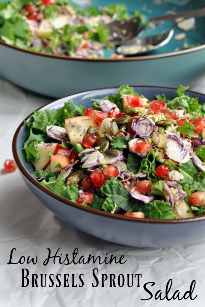 Low Histamine Brussels Sprout Salad The Histamine Friendly Kitchen