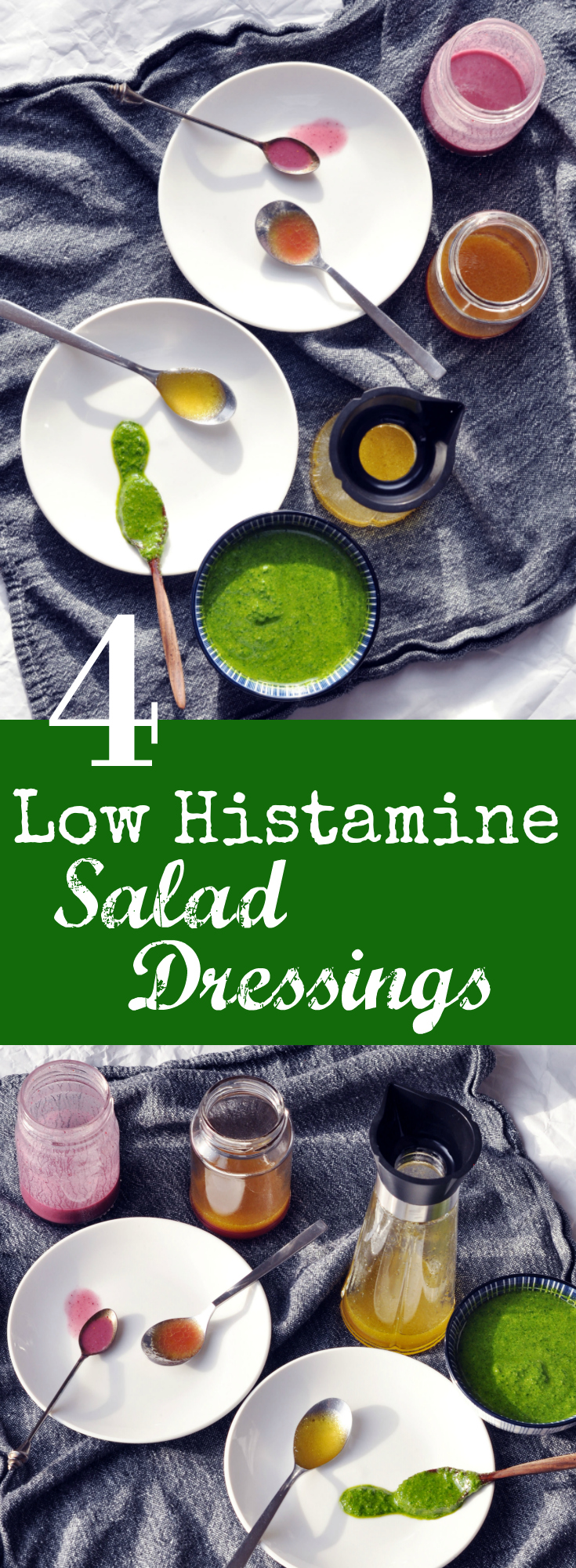 4 Low Histamine Salad Dressings