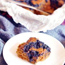 Histamine Friendly Vegan Blueberry Zucchini Cake-image