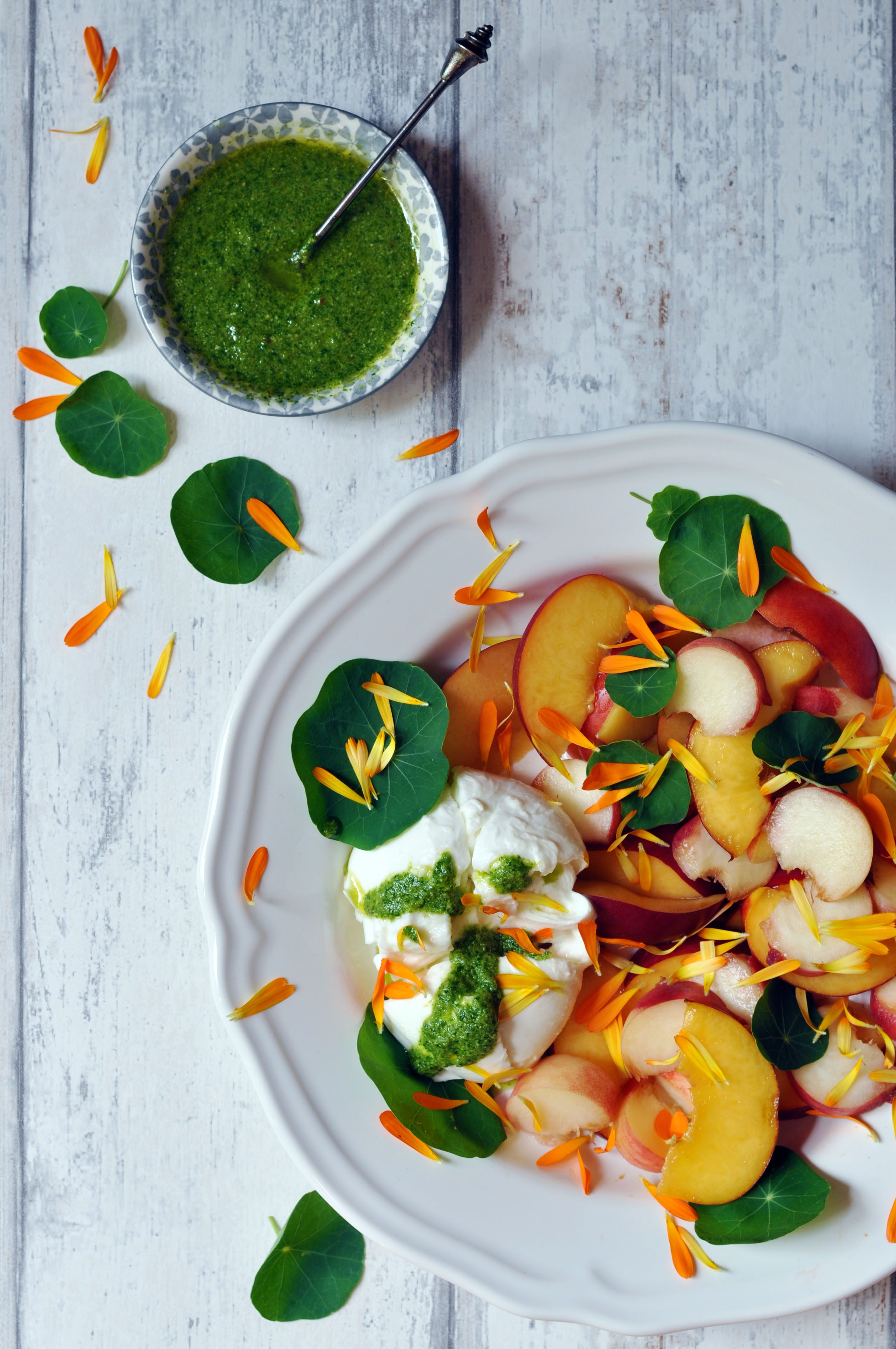 Low Histamine Stone Fruit Caprese Salad